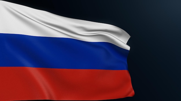 Rússia bandeira federação russa tricolor nacional