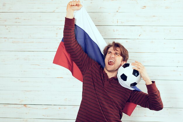 Russland Fußballfan