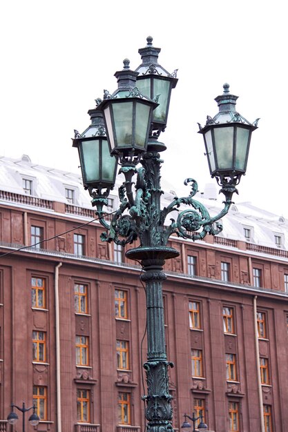 Russland Sankt Petersburg Blick auf die Stadt