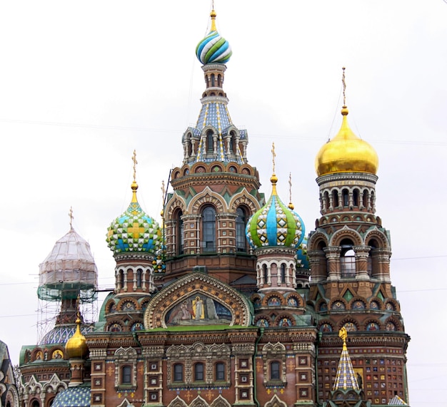 Russland Sankt Petersburg Blick auf die Stadt