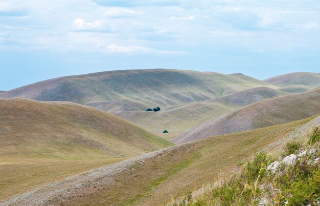 Russland. Südural. Region Orenburg. Dolgye Berge