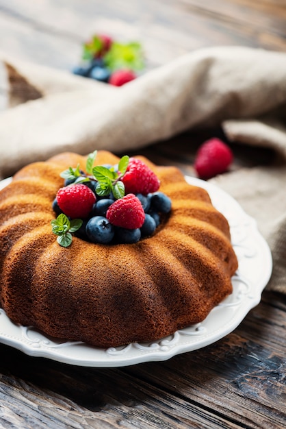 Rustikaler Bundt-Kuchen