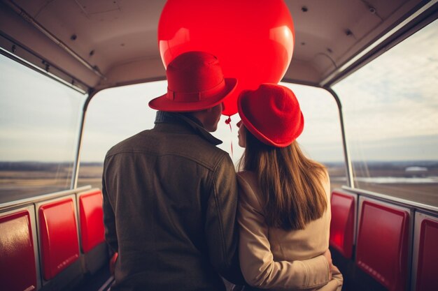 La ruta del amor en el avión