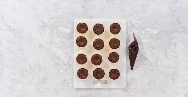 S'mores cupcakes