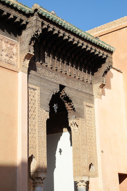 Saadiens-Gräber in Marrakesch in Marokko