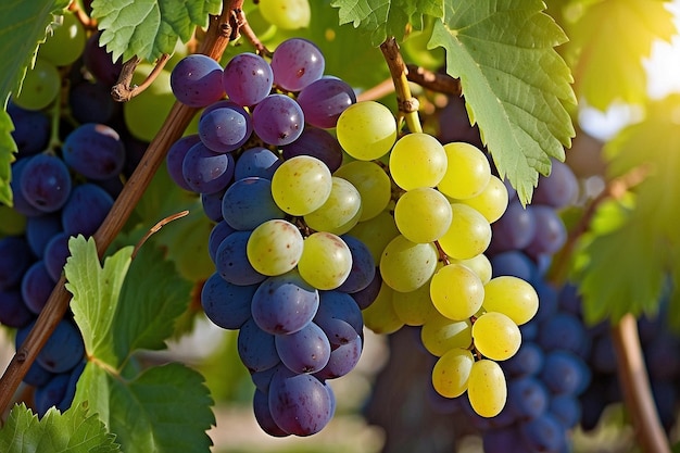 El sabor de la uva del jardín del paraíso