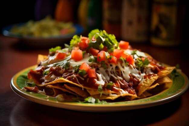 Saboreando el sabor de las enchiladas