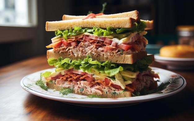 Saboreando um Sanduíche de Atum Generativo por Ai