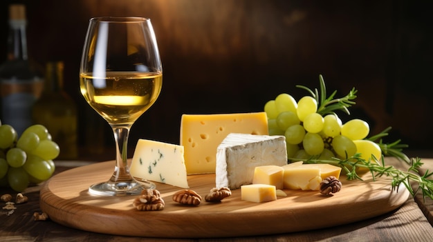 Saborear la combinación perfecta de vino blanco aromático y queso tentador deleitarse en asombroso 169