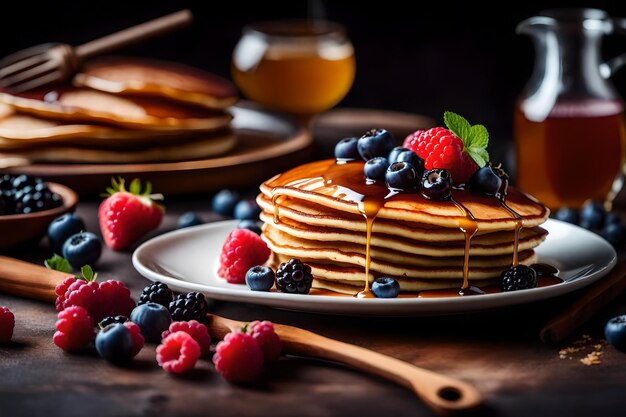 Saborear la magia de las deliciosas experiencias alimenticias La IA generó la mejor foto de comida