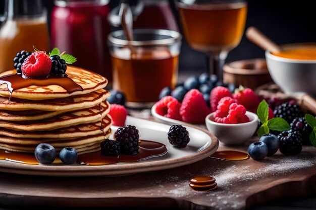 Saborear la magia de las deliciosas experiencias alimenticias La IA generó la mejor foto de comida