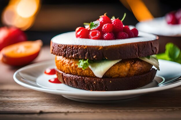 Saborear la magia de las deliciosas experiencias alimenticias La IA generó la mejor foto de comida