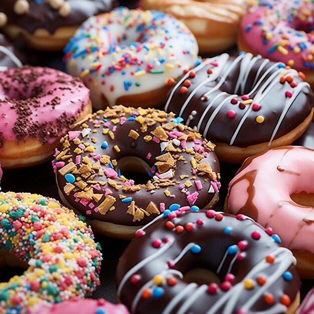 Los sabores de la felicidad Una colección de rosquillas caprichosas