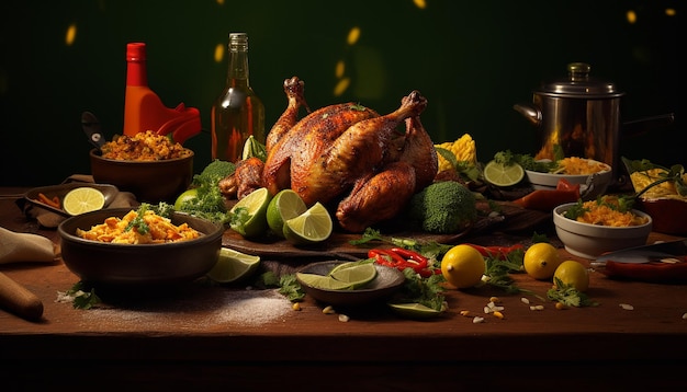 saborosa sessão de fotos de propaganda de comida brasileira