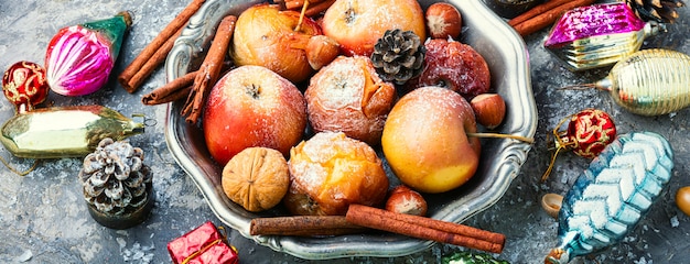 Sabrosas manzanas al horno