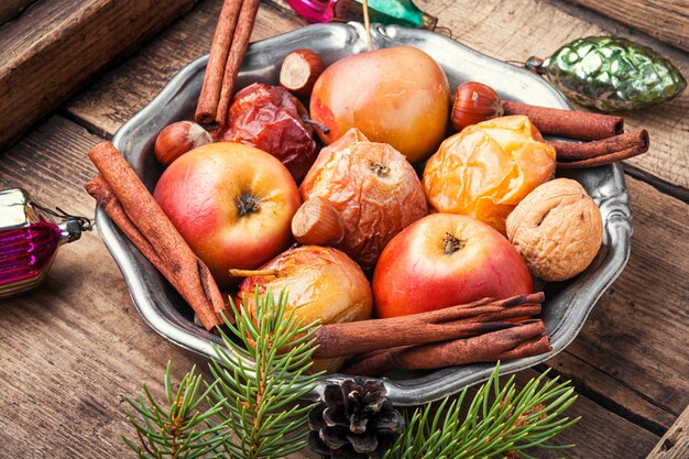 Sabrosas manzanas al horno