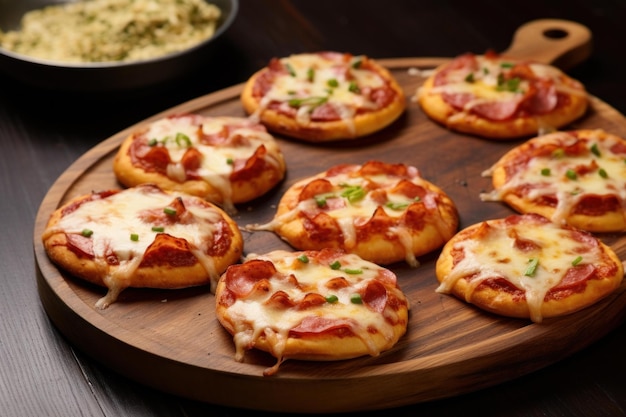 Las sabrosas mini pizzas de Pan generan Ai