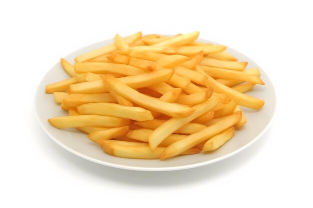 Sabrosas papas fritas generadas por una red neuronal de IA