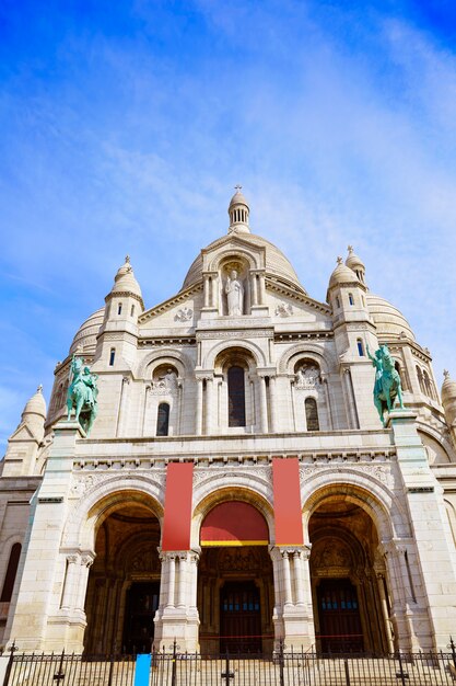 Sacre Coeur Basilique em Paris Montmartre