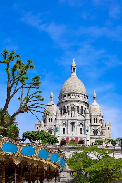 Sacre Coeur Basilique in Montmartre Paris