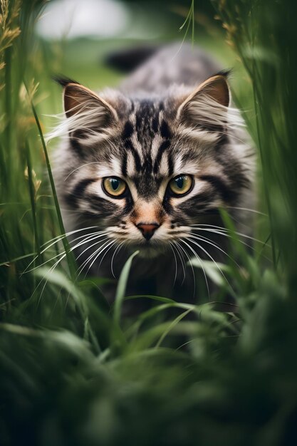 Säugetier selektiver Fokus Foto von Katze