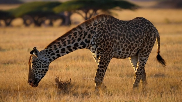 Foto safari selvagem paisagens exóticas de safaris africanos
