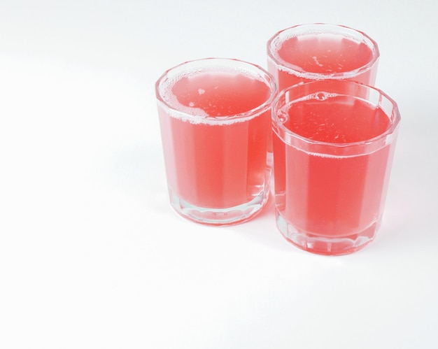 Saft de pomelo rosado