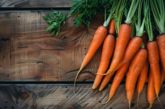 saftige Karotten, die reich an Nährstoffen und Frischheit sind
