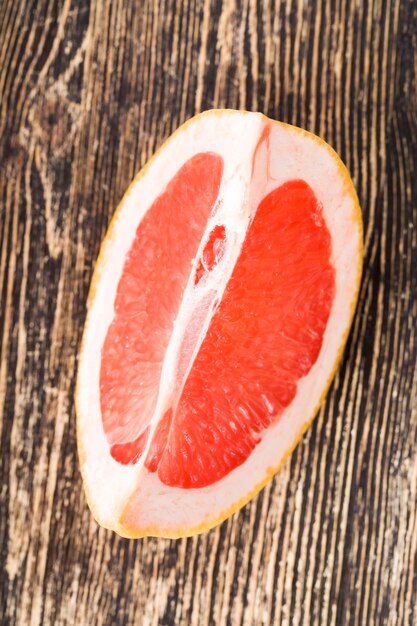 Saftige reife Frucht Grapefruit