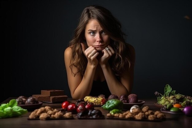 Foto sage nein zu ungesundem essen