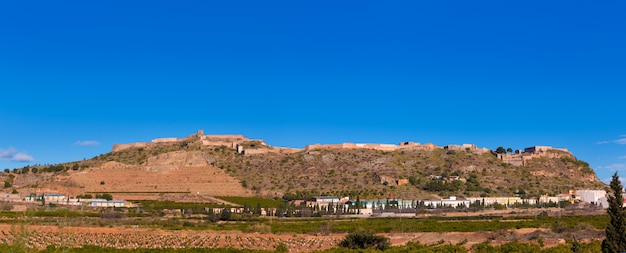 Sagunto Castle in Calderona Sierra von Valencia Spain