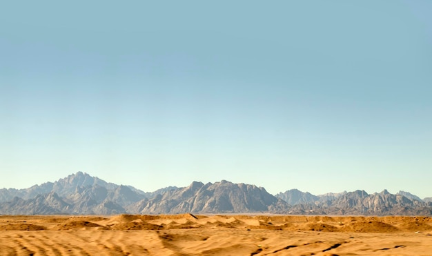 Sahara rocas y montañas