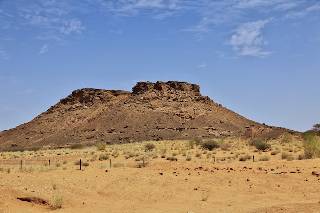 Sahara-Wüste im Sudan