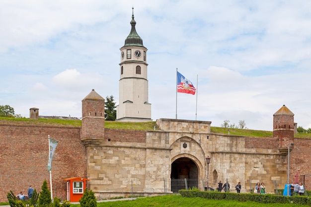 Sahat Gate und Sahat Tower in Belgrad