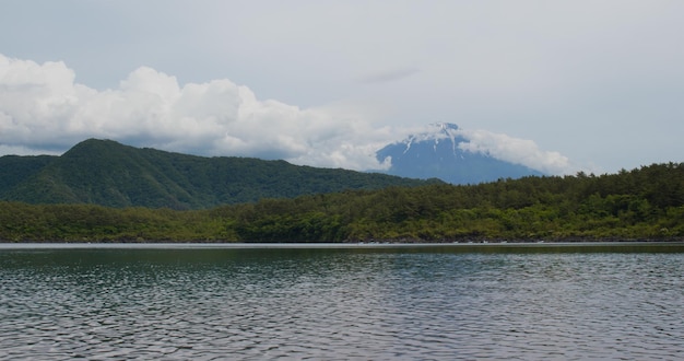 Saiko-See mit Berg Fuji