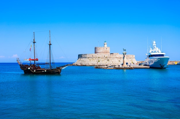 Saint Nicholas Fort Insel Rhodos