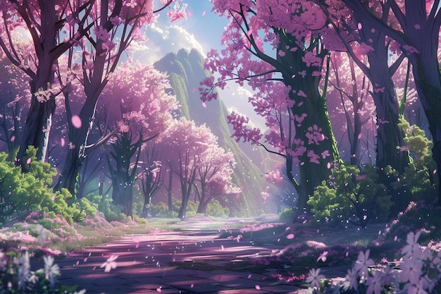 Sakura Wonderland Cherry Blossom Wonderland (Terra das Maravilhas de Sakura)