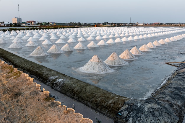 Sal cruda en samut songkhram Tailandia