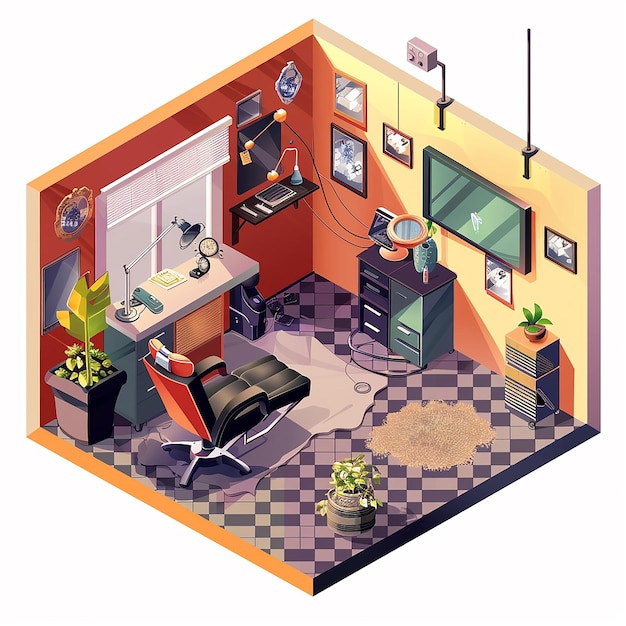 Sala en 3D