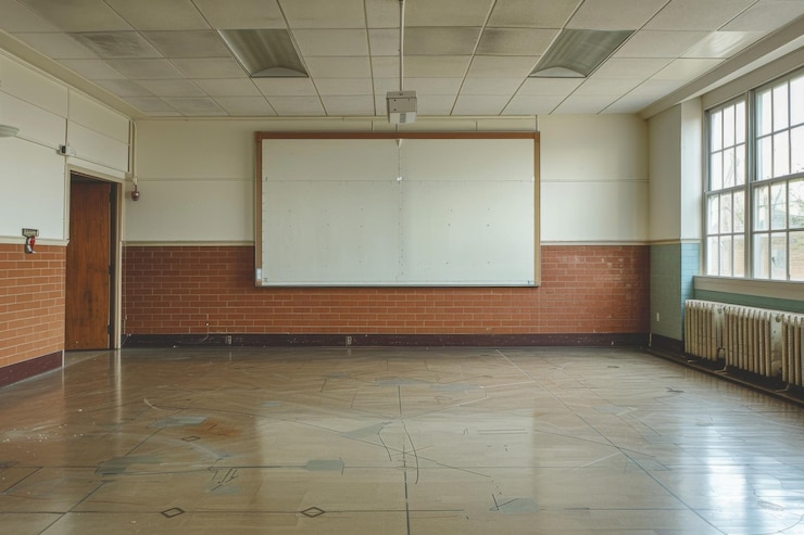 Foto sala de aula vazia