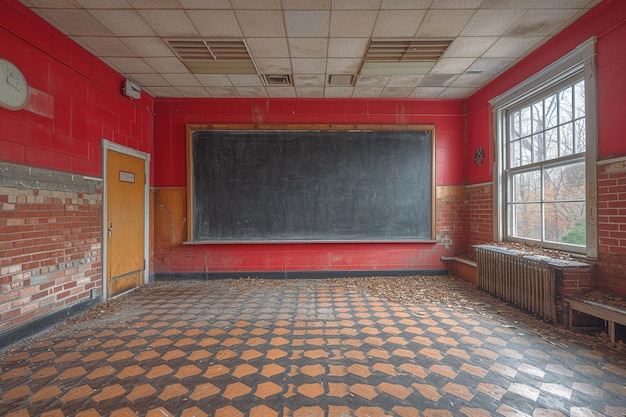 Foto sala de aula vazia