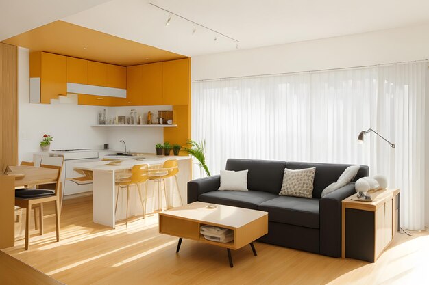 Sala de estar Design de Interiores Casa