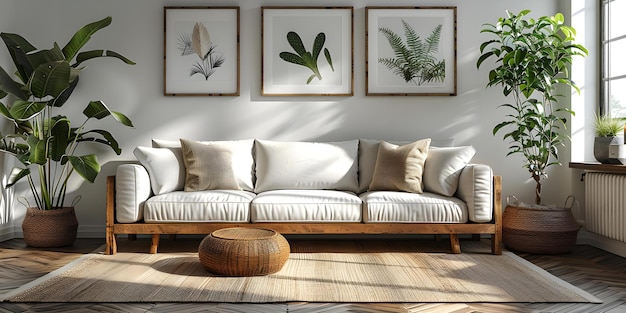 La sala de estar contemporánea con muebles reciclados refleja una tendencia creciente hacia el diseño interior sostenible y ecológico.