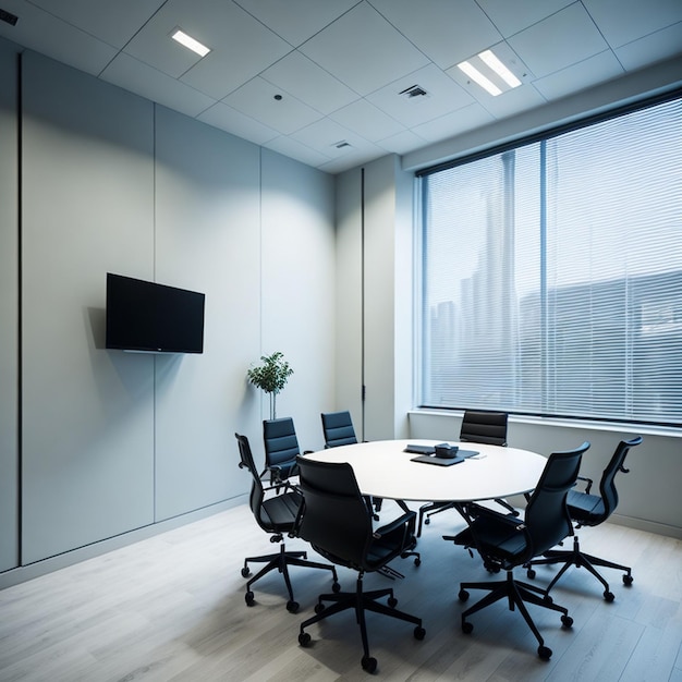 sala de reuniones de la oficina