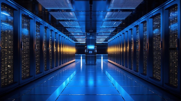 sala de servidores del centro de datos