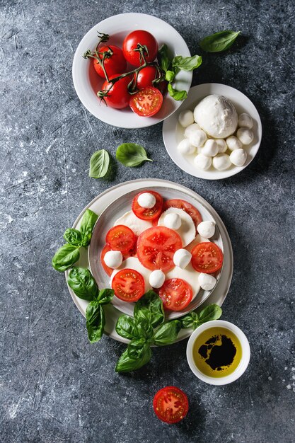 Salada caprese italiana