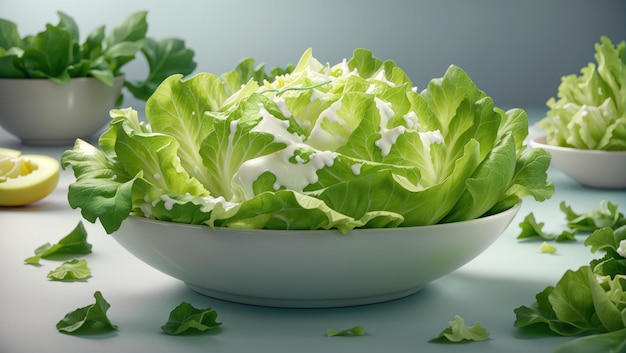 Salada de alface crocante e fresca The Allure of Iceberg