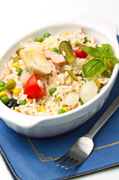 Salada de arroz