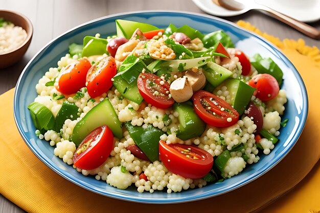 Salada de cuscuz israelita