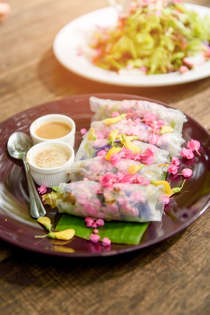 Salada de flores